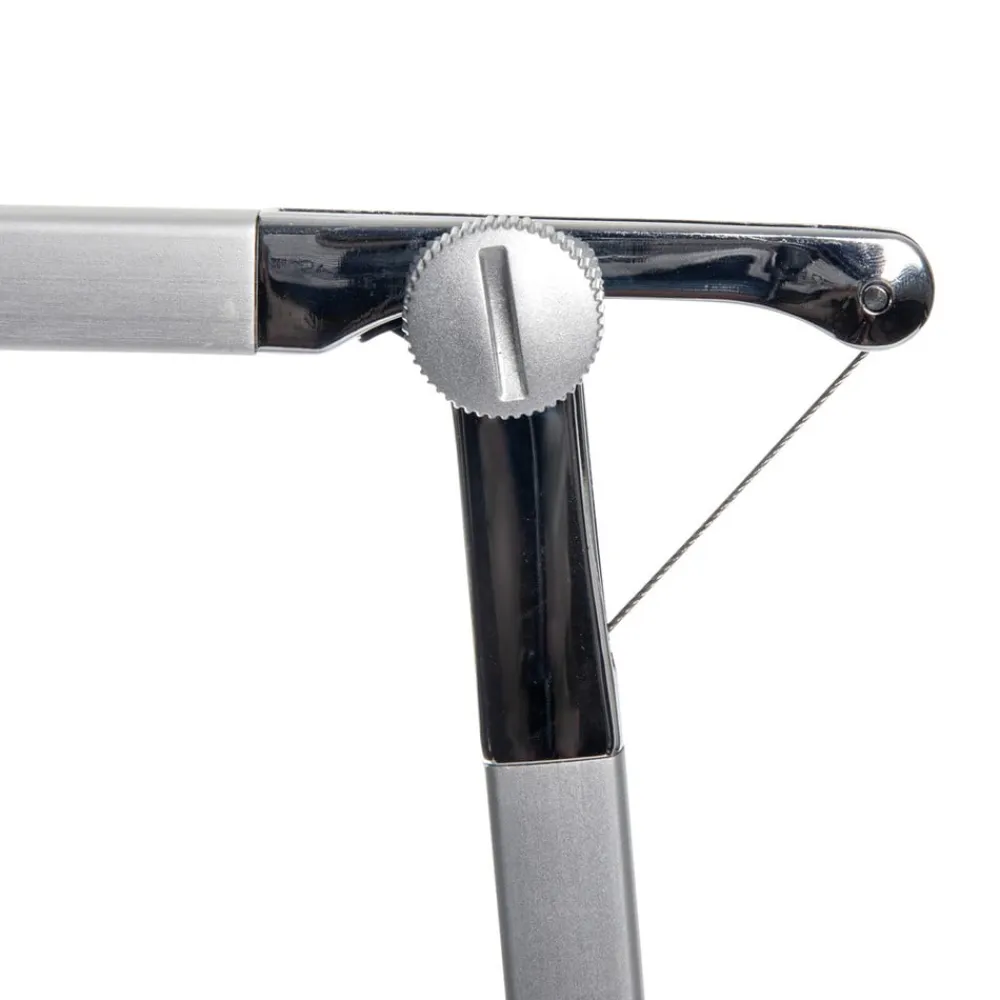 grace LED-bordlampe, sølvfarvet, 37 cm, dæmpbar, CCT^Maul Discount