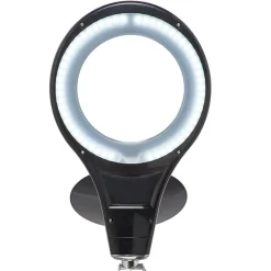 Maul Arbejdsrum/Kontor>makro LED arbejdslampe, sort, 46 cm, stativ