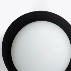 May LED-væglampe, IP44, sort^FARO BARCELONA Clearance