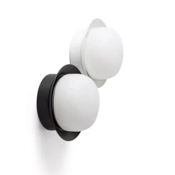 May LED-væglampe, IP44, sort^FARO BARCELONA Clearance