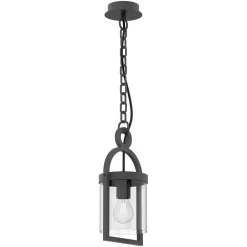 Mantra Iluminación Maya udendørs pendel i mørkegrå IP65, 150 cm