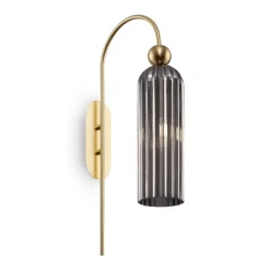 Maytoni Arbejdsrum/Kontor|Væglamper>Antic væglampe, glasskærm i grå