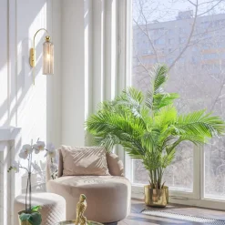 Maytoni Væglamper|Væglamper>Antic væglampe, glasskærm i cognac