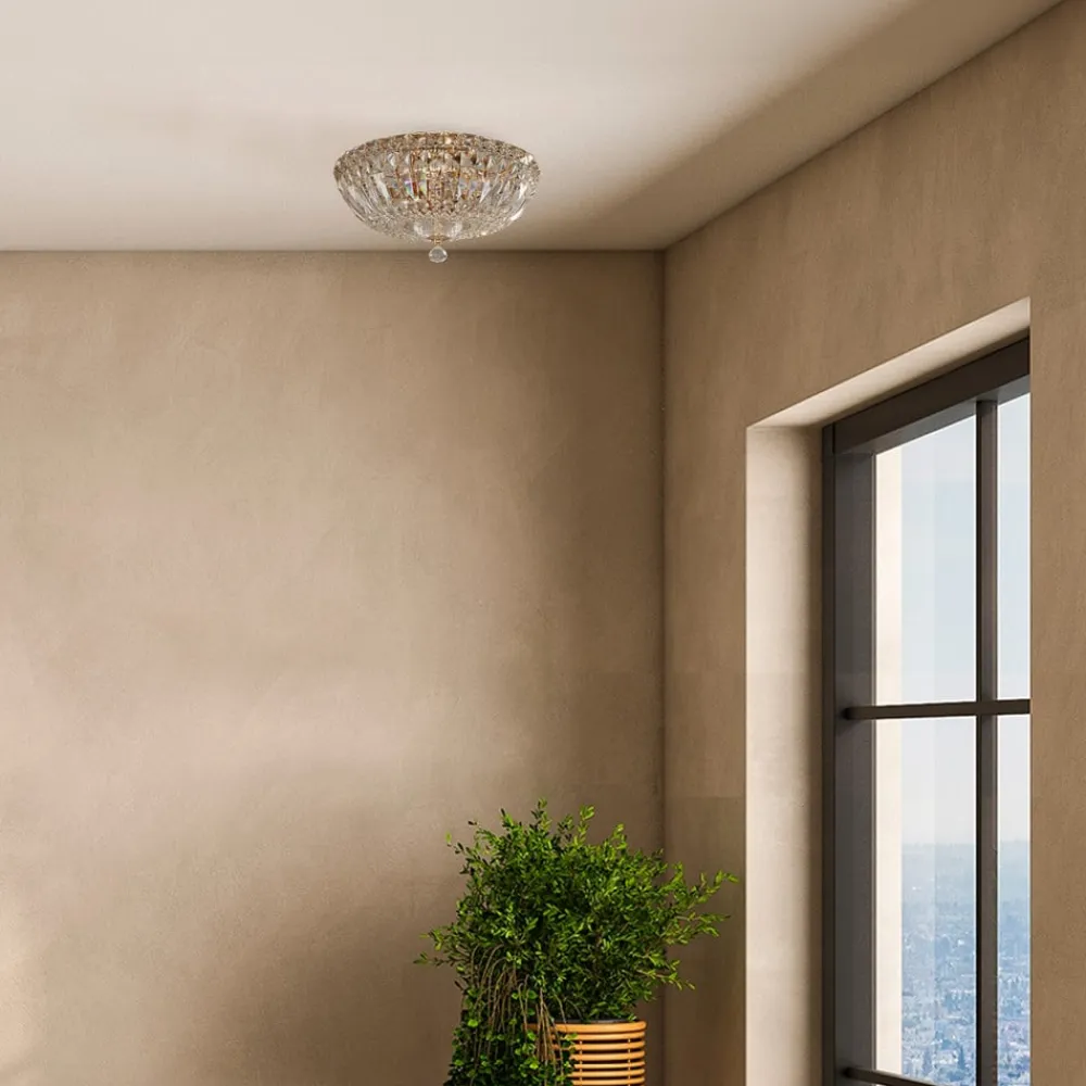 Maytoni Loftlamper|Loftlamper>Basfor loftlampe, guldfarvet, Ø 30 cm, 3 x E14