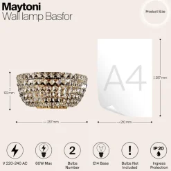 Maytoni Væglamper><noscript><img width=