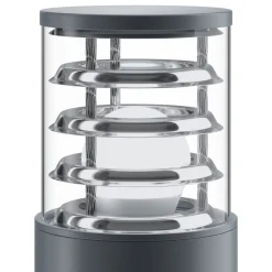 Maytoni Bronx sokkellampe, grå