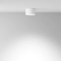 Maytoni downlight Hoop, hvid, højde 5 cm, Ø 8,5 cm, aluminium, GX53