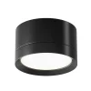 downlight Hoop, sort, højde 5 cm Ø 8,5 cm aluminium GX53^Maytoni Online