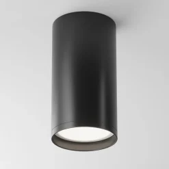 Maytoni Focus downlight, sort, Ø 5,2 cm, aluminium, GU10