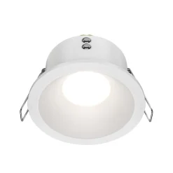 Maytoni Loftlamper|Loftlamper>forsænket loftlampe Zoom hvid Ø 8,5 cm aluminium IP65 GU10