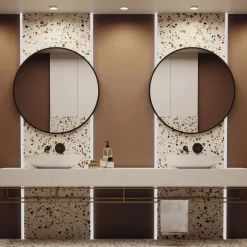 Maytoni Hoop indbygningslampe, kantet, hvid