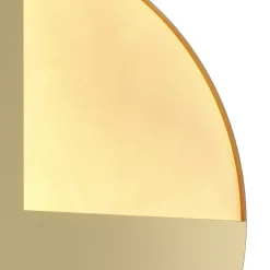 Maytoni Væglamper>Jupiter LED-væglampe, guld, Ø 25cm