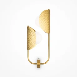 Tropic væglampe, højre, messing, 2 lyskilder, metal^Maytoni New