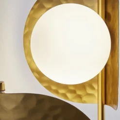 Tropic væglampe, højre, messing, 2 lyskilder, metal^Maytoni New