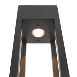 Maytoni udendørslampe Elbe, højde 200 cm, grafitfarvet