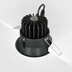 Maytoni Yin LED indbygningslampe, IP20, 3000K, triac, hvid