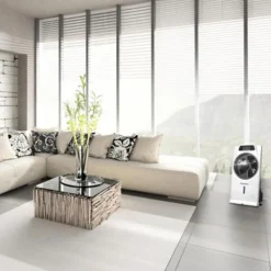 Med luftfugter - gulvventilator Cascata^Westinghouse Hot