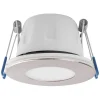MEGAMAN Loftlamper>LED-indbygningsspot Tego Slim, 4.000 K, nikkel, IP65, 1 stk.