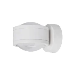 MEGATRON Due Punto LED-væglampe, mat hvid