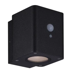 MEGATRON Solcelle Lampe Med Sensor|Væglampe Med Sensor>Loky LED-solcellelampe til vægmontering, sensor, kantet