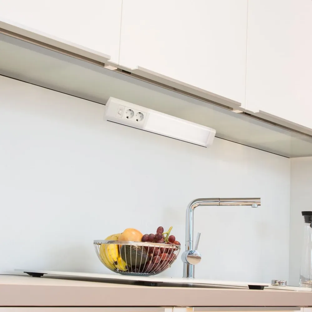 Müller-Licht Underskabsbelysning>Melo Plug dico LED-møbelpåbygningslampe, hvid