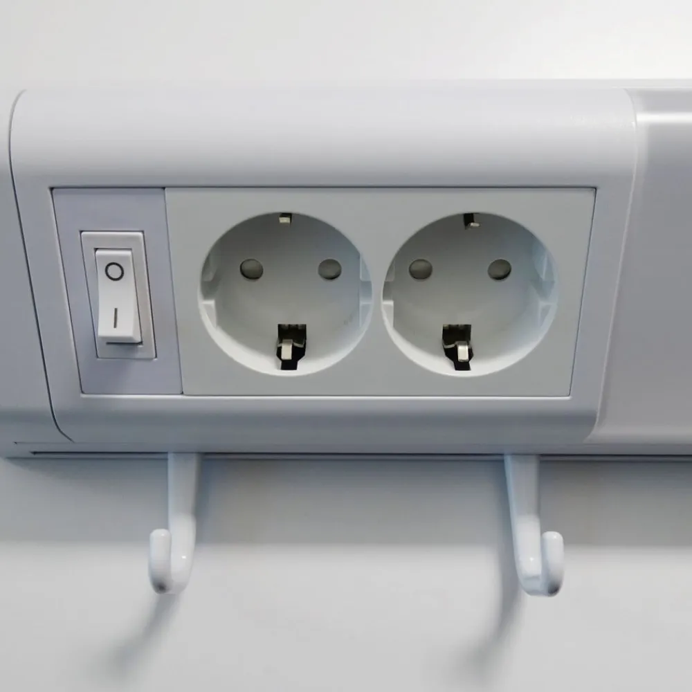 Müller-Licht Underskabsbelysning>Melo Plug dico LED-møbelpåbygningslampe, hvid