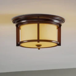 Merrill udendørs loftslampe, bronze^FEISS New