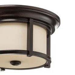 Merrill udendørs loftslampe, bronze^FEISS New