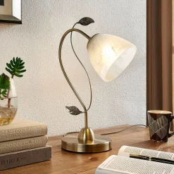 Michaline - tiltalende bordlampe^Lindby Discount