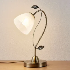 Michaline - tiltalende bordlampe^Lindby Discount