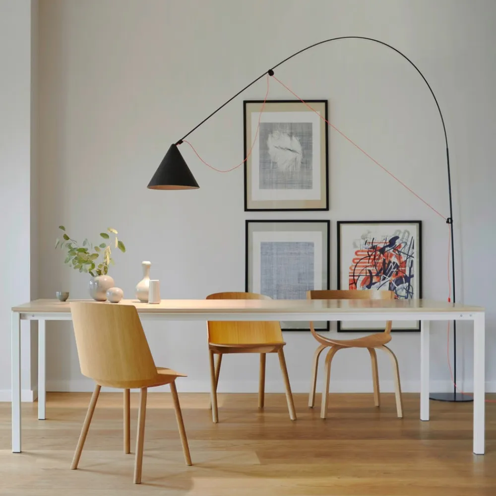 AYNO XL gulvlampe sort/orange 3.000 K^midgard Sale