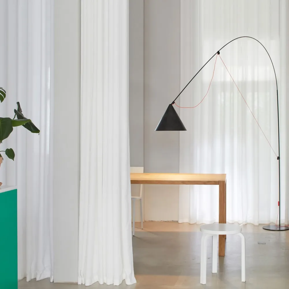 AYNO XL gulvlampe sort/orange 3.000 K^midgard Sale