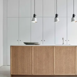 midgard K831 hængelampe, naturlig aluminium