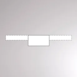 Molto Luce Midtertilkobling til Volare-skinne, baldakin, hvid