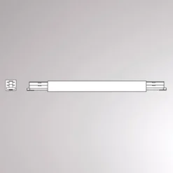 Molto Luce Skinnesystem>Midtertilkobling til Volare 2-fase skinne, hvid