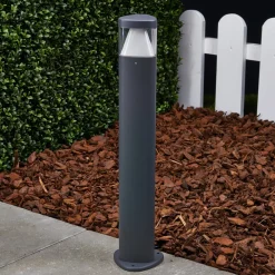 Lucande Milou - LED-sokkellampe i aluminium