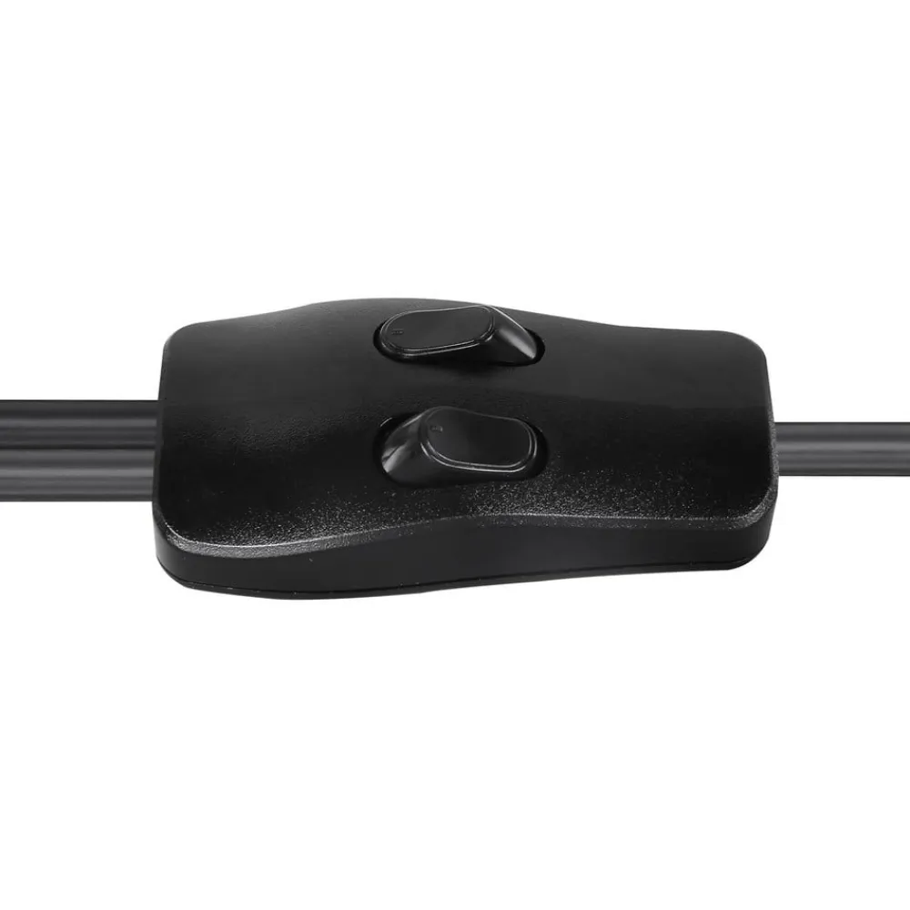 Globo Gulvlamper|Gulvlamper>Mina gulvlampe, sort/brun, højde 168 cm, metal/træ