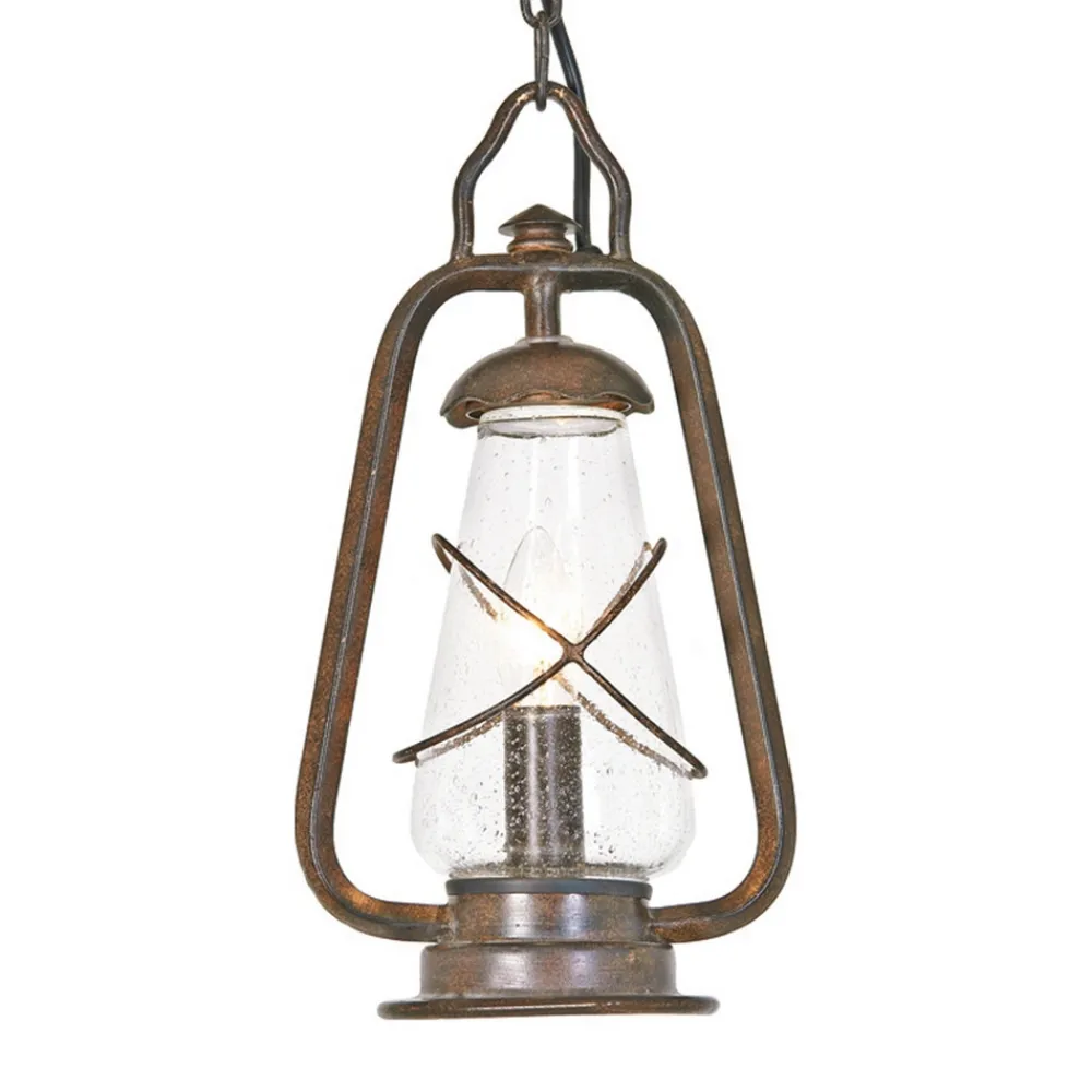 MINERS pendellampe i grubelampestil^Elstead Outlet