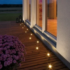 Mini-LED-nedgravningsspot, 6 stk., flad^Konstsmide Outlet