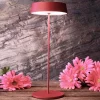 Deko-Light Dekorationsbelysning|Terrassebelysning>Miram LED-bordlampe, batteri, kan dæmpes, rubinrød