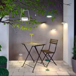 Miram LED-væglampe med batteri, kan dæmpes, hvid^Deko-Light Best