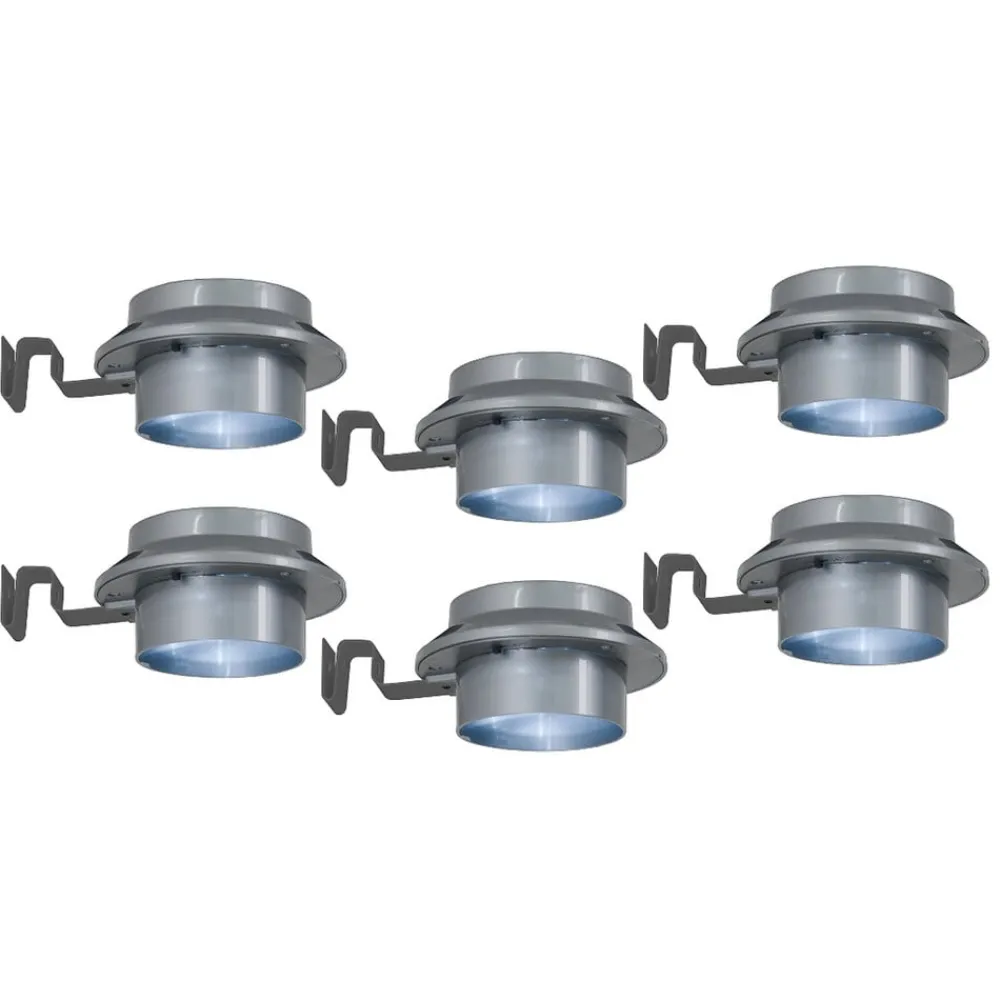 Mistra LED-solcellelampe t. tagrende, deko, 6 stk^Näve Clearance