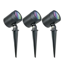 Müller Licht LED udendørs spotlight Flores, sæt med 3 stk^tint Best