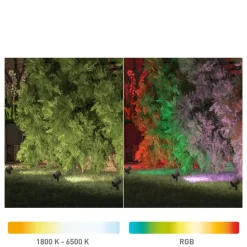 Müller Licht LED udendørs spotlight Flores, sæt med 3 stk^tint Best
