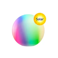 tint Müller Licht Calluna Solar, CCT, RGB, Ø 25 cm