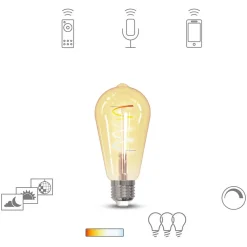 tint Dæmpbar Led-Pære|Filament Pære>Müller Licht LED-pære Retro Gold E27 5,5 W