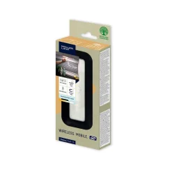 Müller-Licht Underskabsbelysning>Mobina Push 15 LED-møbellampe, genopladeligt batteri, sort