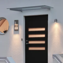 Konstsmide Væglamper>Modena 7655 husnummerlampe, sort