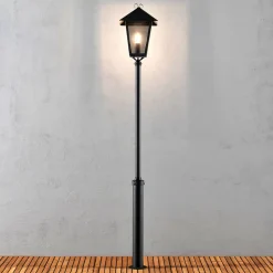 Konstsmide Lygtepæle>Moderne lygtepæl "Benu"