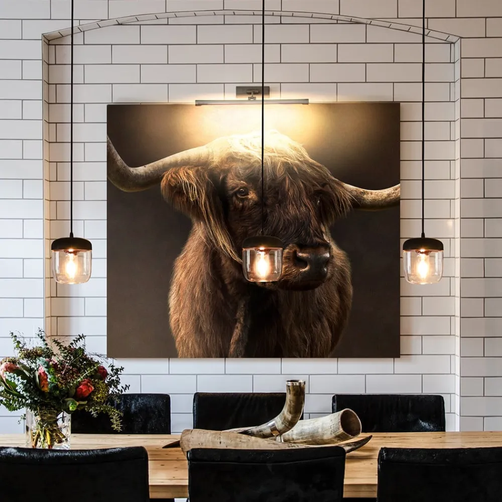 UMAGE Pendellamper>Moderne pendellampe Acorn, sort og kobber